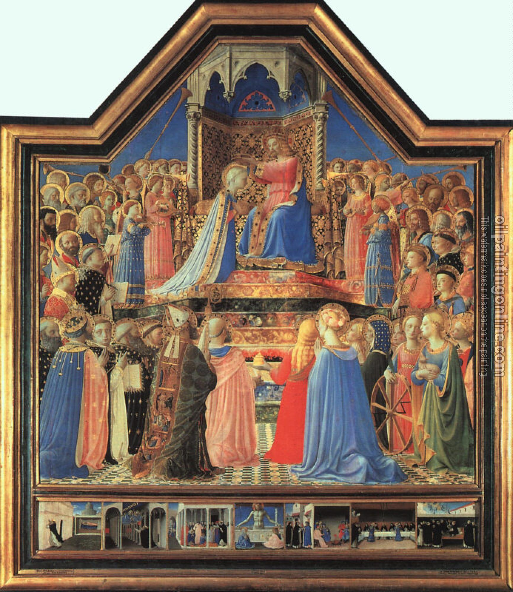 Angelico, Fra - Coronation of the Virgin